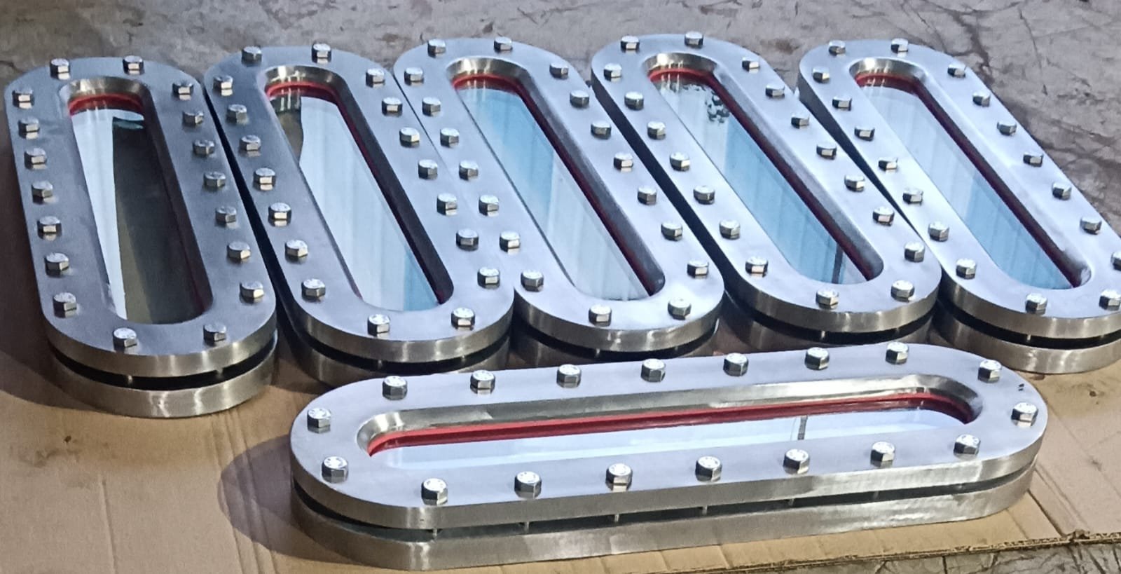 SS Oblong Sight Glass